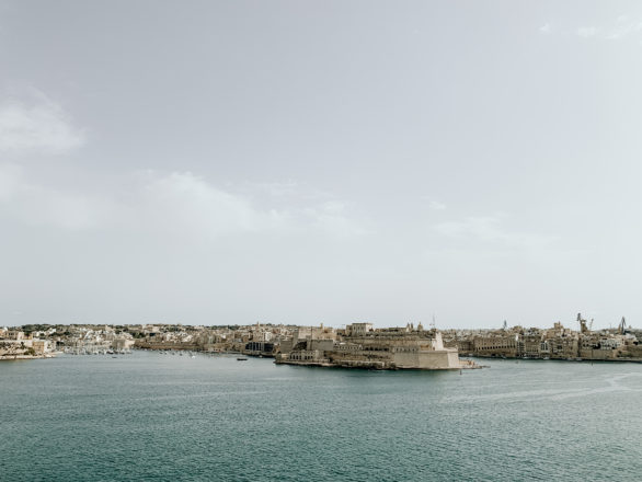 Photograph of the port of Malta